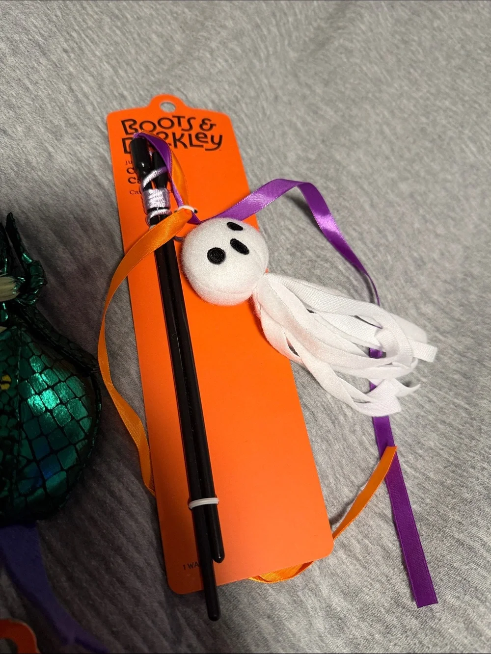 Boots & Barkley Halloween Plush Cat Toys, tunnel, catnip mice